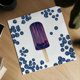 Fruity Popsicles VI by Yvette St. Amant. Shown as a detailed flat fine art print, highlighting archival giclee quality. Available as an archival giclee rolled canvas, fine art paper, or poster print. SKU 93513a.