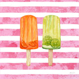 Fruity Popsicles X by Yvette St. Amant. SKU 93517a. Archival Giclee Fine art print for wall decor.