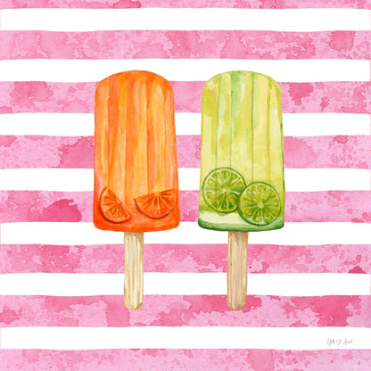 Fruity Popsicles X by Yvette St. Amant. SKU 93517a. Archival Giclee Fine art print for wall decor.