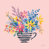 Fun Florals I by Yvette St. Amant. SKU 94731a. Archival Giclee Fine art print for wall decor.