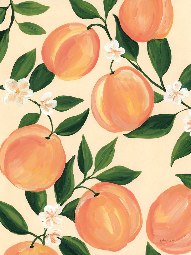 Garden Peaches by Yvette St. Amant