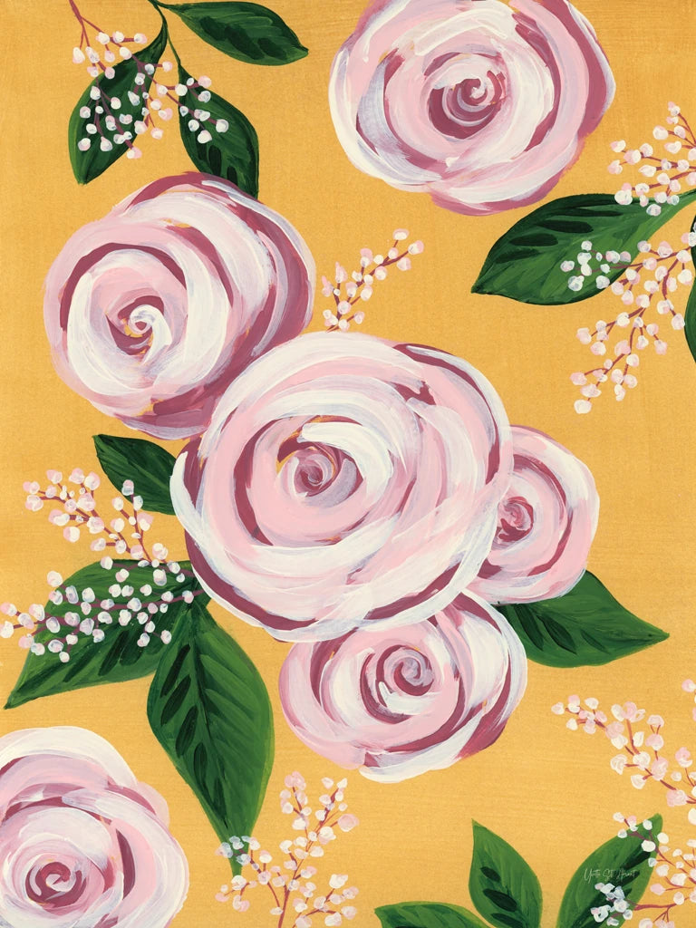 Garden Roses II by Yvette St. Amant