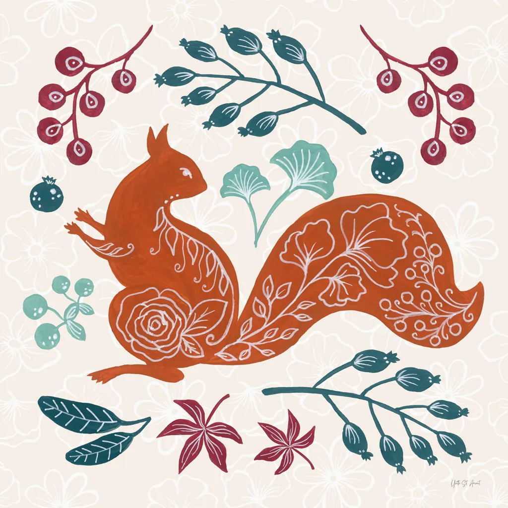 Gathering Berries by Yvette St. Amant. SKU 91382a. Archival Giclee Fine art print for wall decor.