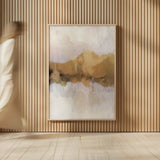 Golden Abstract by Yvette St. Amant. shown as over sized large wall art. Available as an archival giclee rolled canvas, fine art paper, or poster print. SKU 88274h.