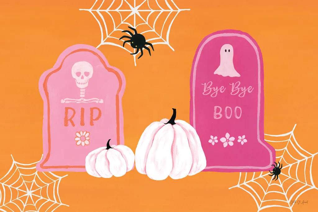 Hallo-Retro I by Yvette St. Amant. SKU 99815i. Archival Giclee Fine art print for wall decor.