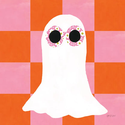 Hallo-Retro V by Yvette St. Amant. SKU 99819a. Archival Giclee Fine art print for wall decor.