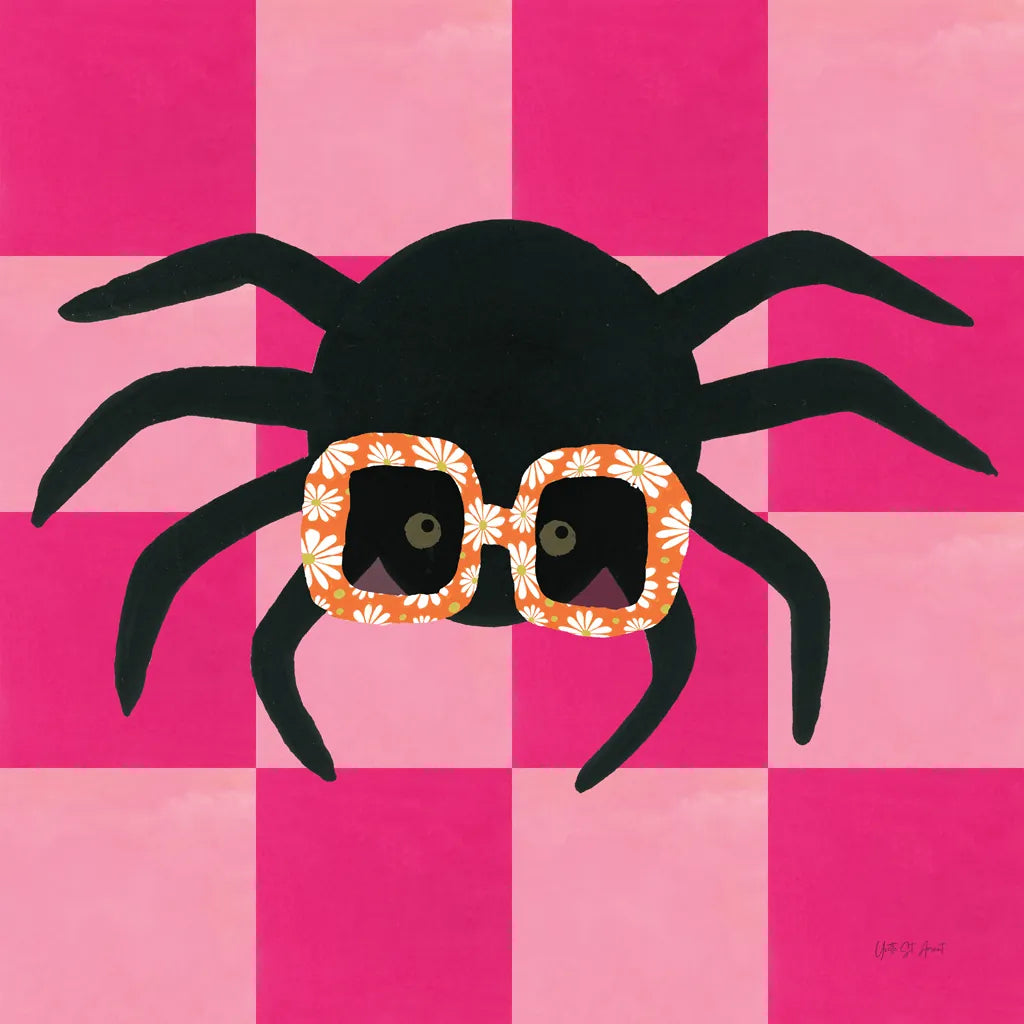 Hallo-Retro VII by Yvette St. Amant. SKU 99821a. Archival Giclee Fine art print for wall decor.