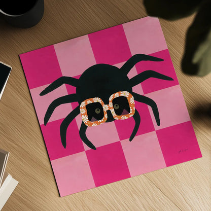 Hallo-Retro VII by Yvette St. Amant. Shown as a detailed flat fine art print, highlighting archival giclee quality. Available as an archival giclee rolled canvas, fine art paper, or poster print. SKU 99821a.