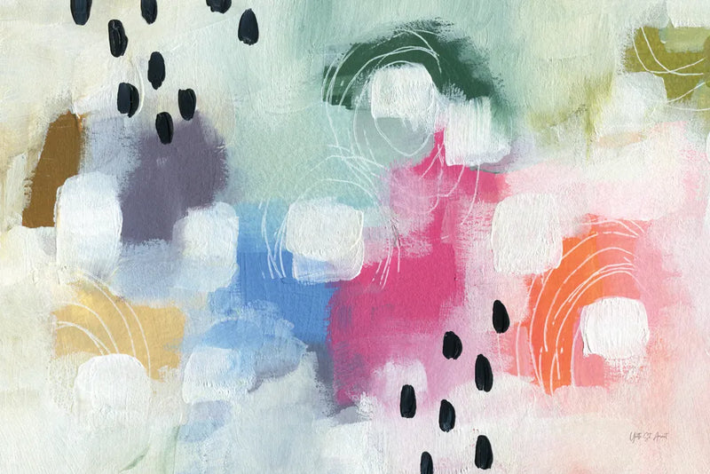 Happy Days by Yvette St. Amant. SKU 88801i. Archival Giclee Fine art print for wall decor.