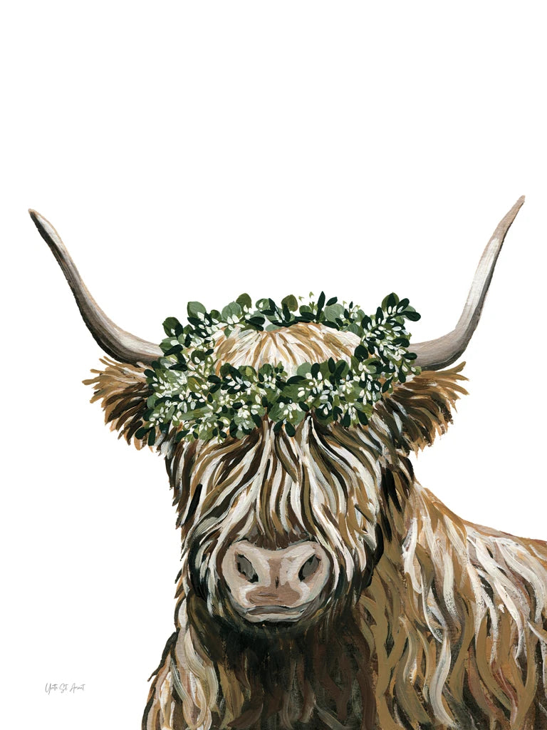 Harvest Cow Sage by Yvette St. Amant