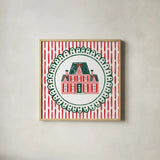 Hearth and Home I by Yvette St. Amant. Shown in a natural wood glass frame for a timeless modern aesthetic. Available as an archival giclee rolled canvas, fine art paper, or poster print. SKU 100009a.