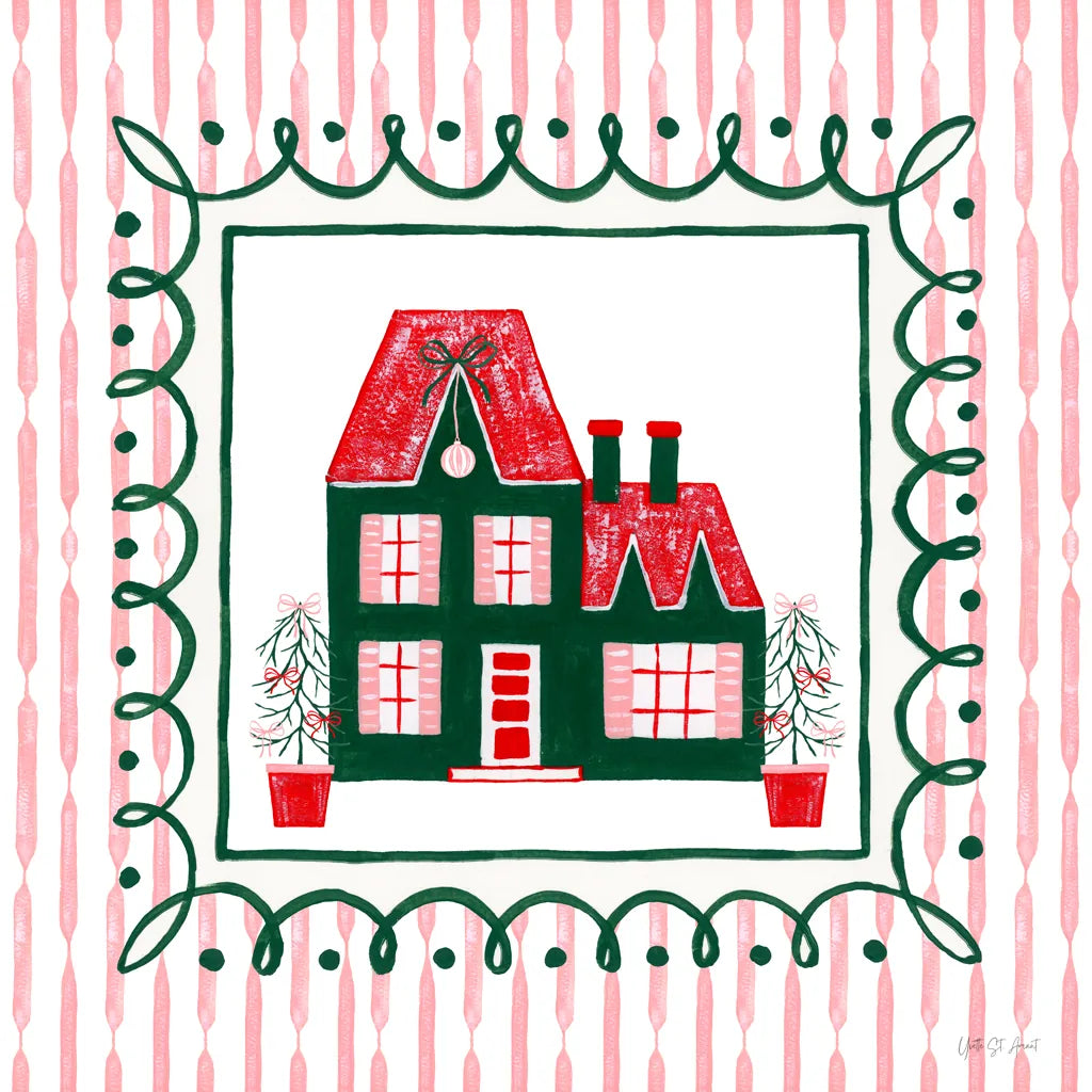 Hearth and Home III by Yvette St. Amant. SKU 100011a. Archival Giclee Fine art print for wall decor.