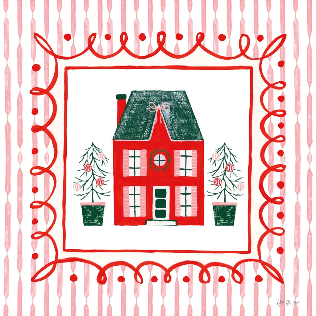 Hearth and Home IV by Yvette St. Amant. SKU 100012a. Archival Giclee Fine art print for wall decor.