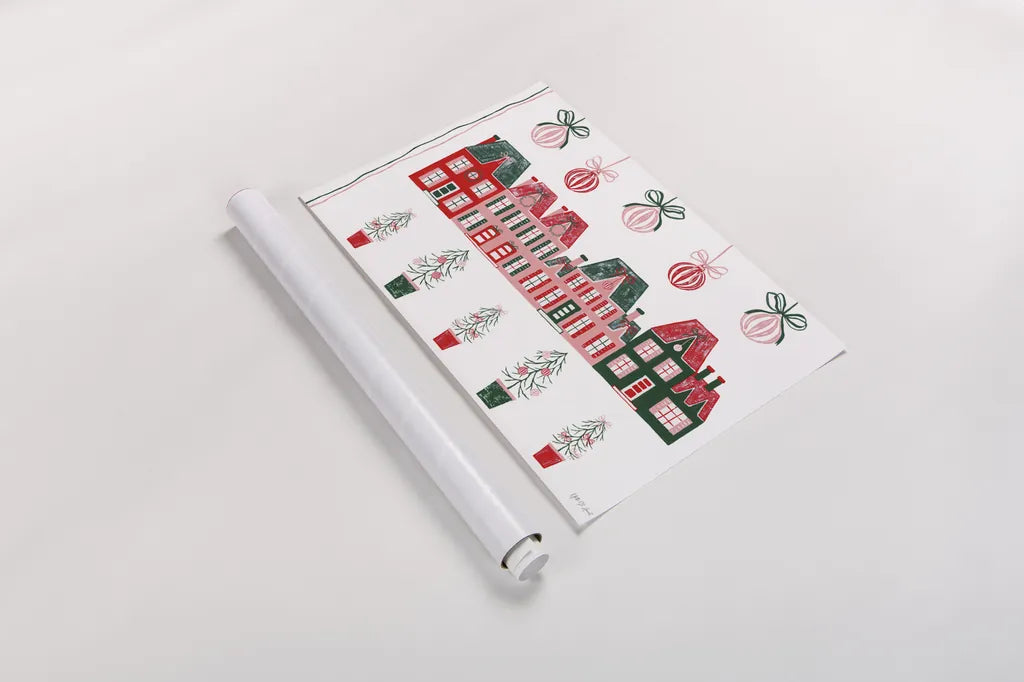 Hearth and Home IX by Yvette St. Amant. shown as a rolled paper print. Available as archival giclee rolled canvas, fine art paper, or poster print. SKU 100017i.