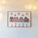 Hearth and Home IX by Yvette St. Amant. shown as a paper print in a natural frame. Available as a archival giclee rolled canvas, fine art paper, or poster print. SKU 100017i.