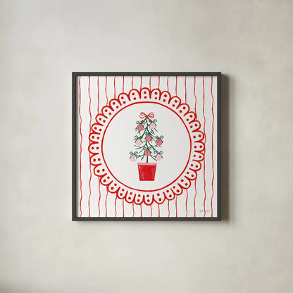 Hearth and Home V by Yvette St. Amant. Shown in a sleek black glass frame for a contemporary gallery look. Available as an archival giclee rolled canvas, fine art paper, or poster print. SKU 100013a.