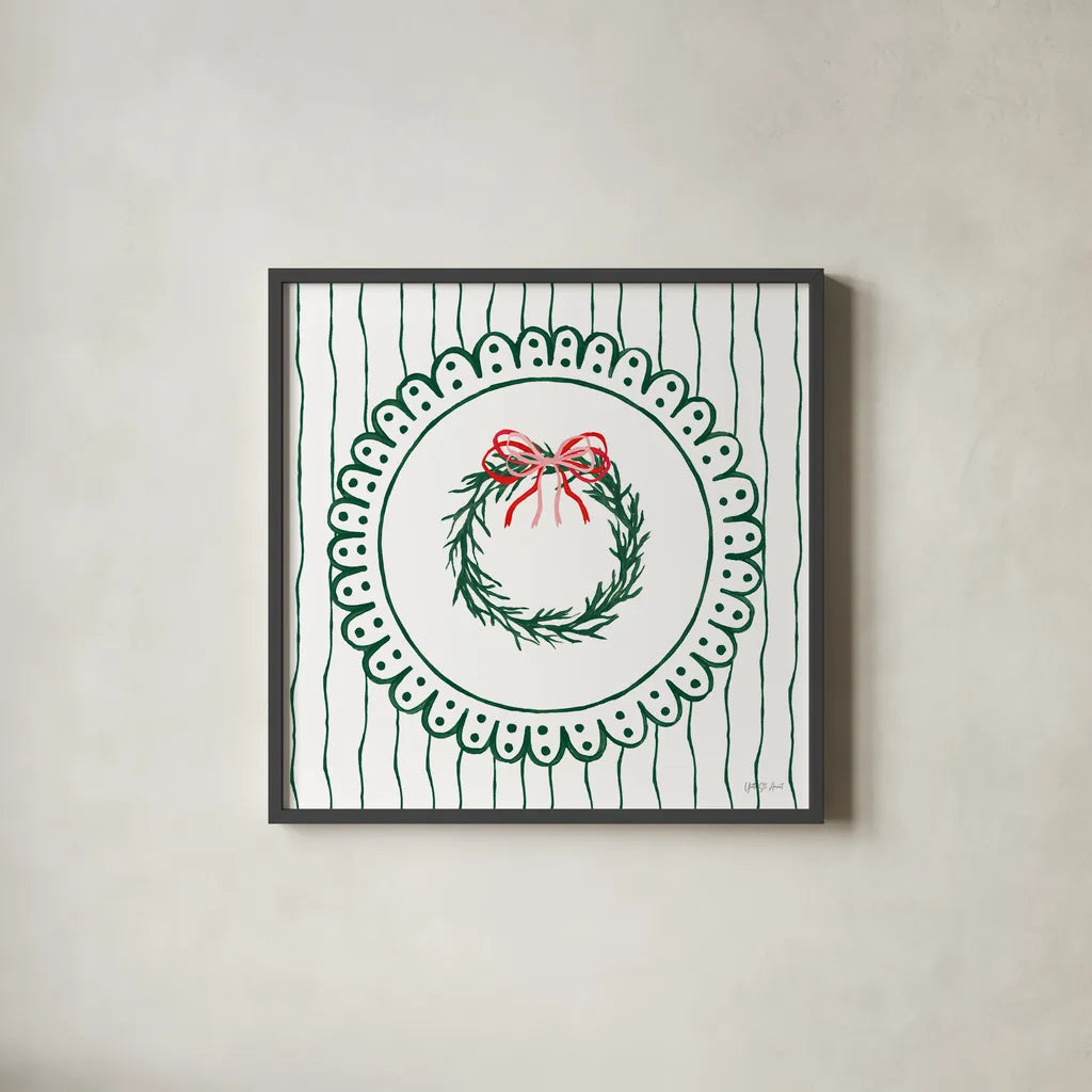 Hearth and Home VI by Yvette St. Amant. Shown in a sleek black glass frame for a contemporary gallery look. Available as an archival giclee rolled canvas, fine art paper, or poster print. SKU 100014a.