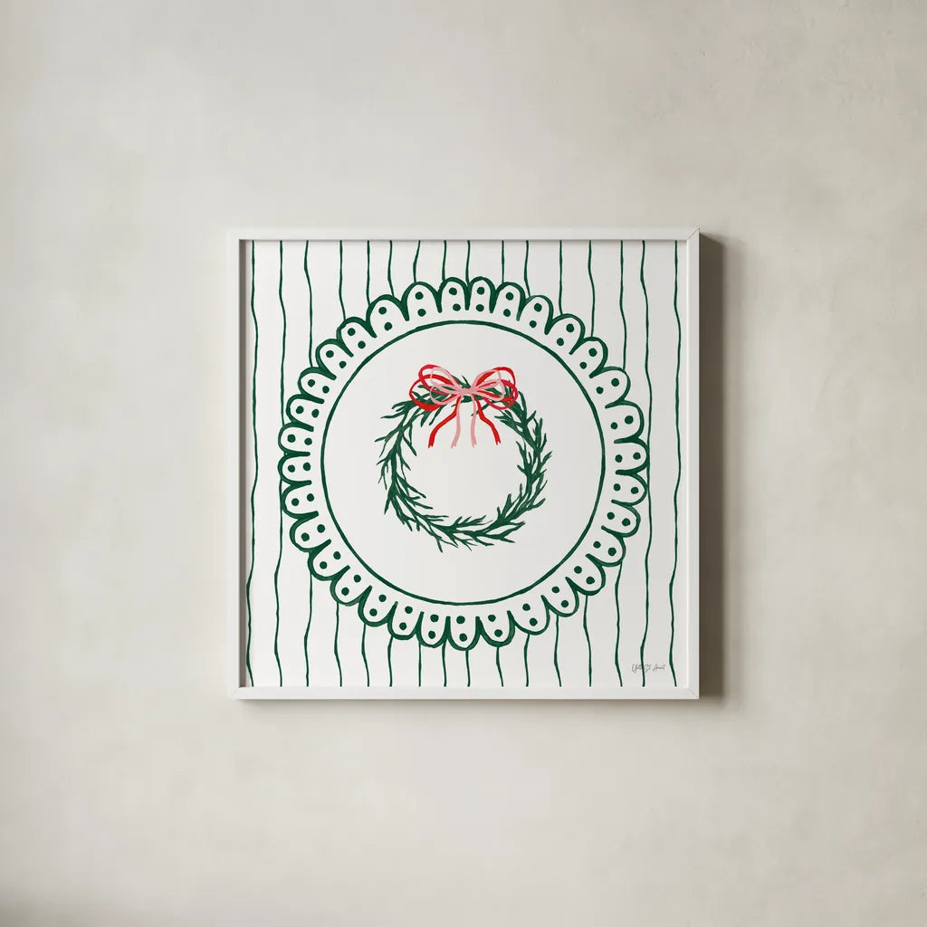 Hearth and Home VI by Yvette St. Amant. Shown in a crisp white glass frame for a clean and minimalist style. Available as an archival giclee rolled canvas, fine art paper, or poster print. SKU 100014a.