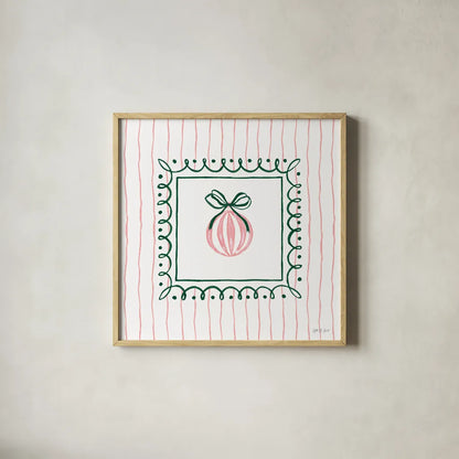 Hearth and Home VII by Yvette St. Amant. Shown in a natural wood glass frame for a timeless modern aesthetic. Available as an archival giclee rolled canvas, fine art paper, or poster print. SKU 100015a.