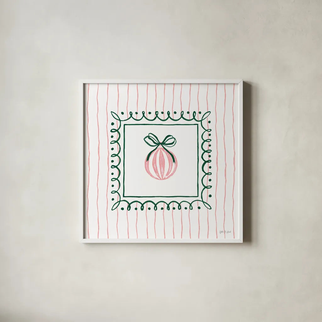 Hearth and Home VII by Yvette St. Amant. Shown in a crisp white glass frame for a clean and minimalist style. Available as an archival giclee rolled canvas, fine art paper, or poster print. SKU 100015a.