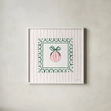 Hearth and Home VII by Yvette St. Amant. Shown in a crisp white glass frame for a clean and minimalist style. Available as an archival giclee rolled canvas, fine art paper, or poster print. SKU 100015a.