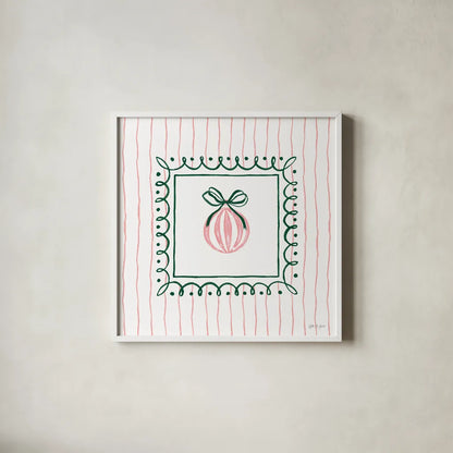 Hearth and Home VII by Yvette St. Amant. Shown in a crisp white glass frame for a clean and minimalist style. Available as an archival giclee rolled canvas, fine art paper, or poster print. SKU 100015a.