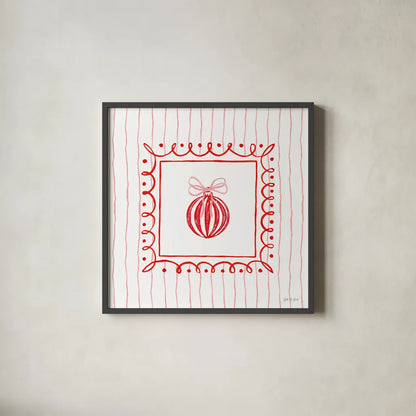 Hearth and Home VIII by Yvette St. Amant. Shown in a sleek black glass frame for a contemporary gallery look. Available as an archival giclee rolled canvas, fine art paper, or poster print. SKU 100016a.