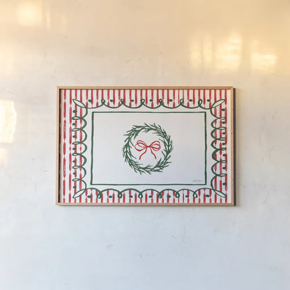 Hearth and Home XII by Yvette St. Amant. shown as a paper print in a natural frame. Available as a archival giclee rolled canvas, fine art paper, or poster print. SKU 100020i.