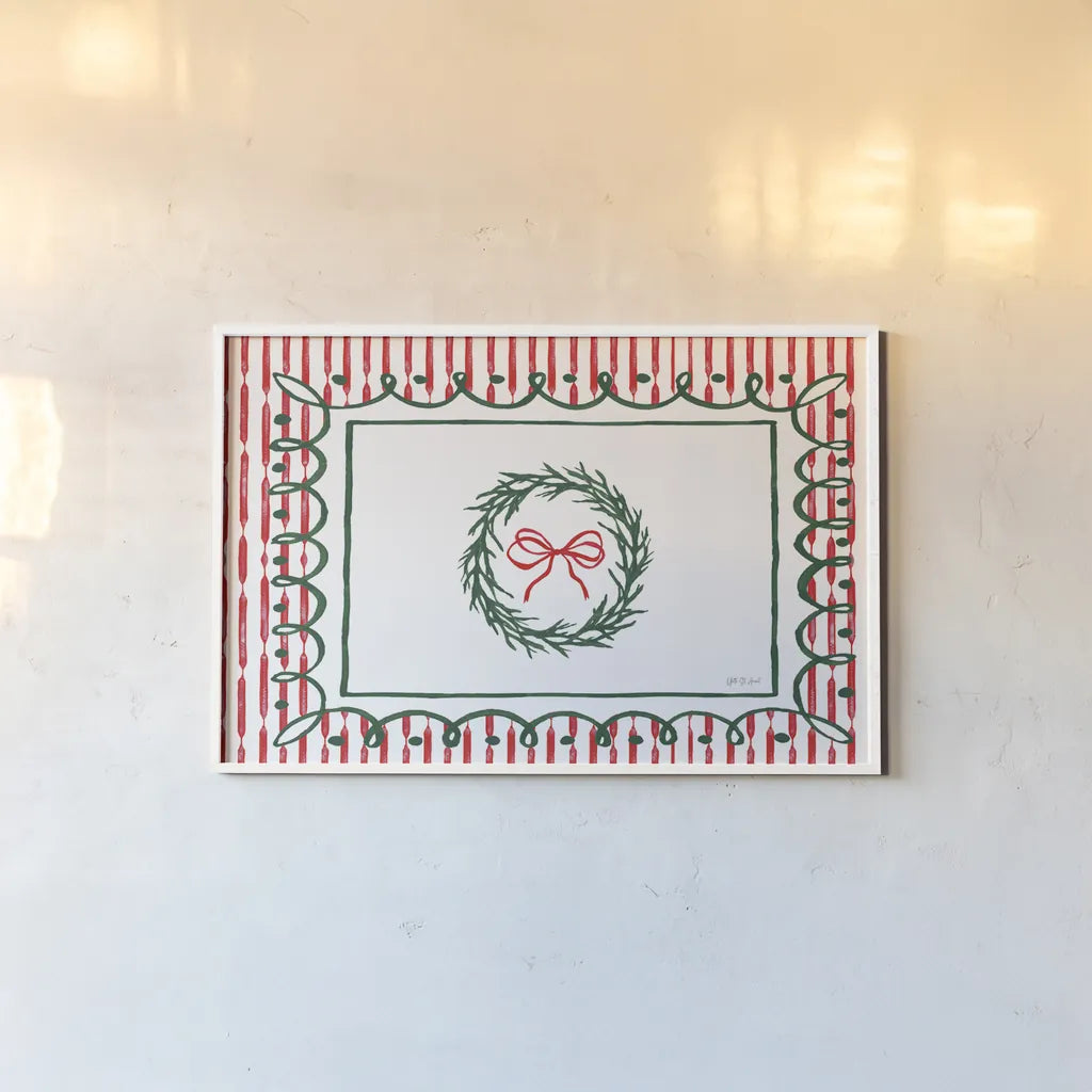 Hearth and Home XII by Yvette St. Amant. shown as a paper print in a white frame. Available as a archival giclee rolled canvas, fine art paper, or poster print. SKU 100020i.