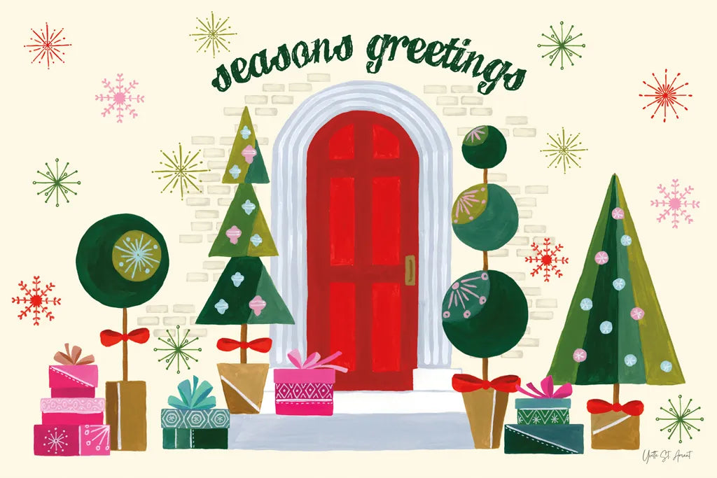 Home for the Holidays I by Yvette St. Amant. SKU 95351i. Archival Giclee Fine art print for wall decor.