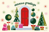 Home for the Holidays I by Yvette St. Amant. SKU 95351i. Archival Giclee Fine art print for wall decor.