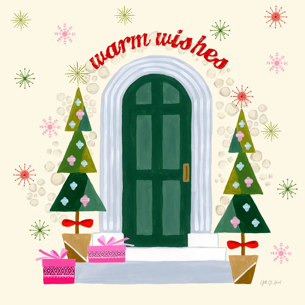 Home for the Holidays II by Yvette St. Amant. SKU 95352a. Archival Giclee Fine art print for wall decor.