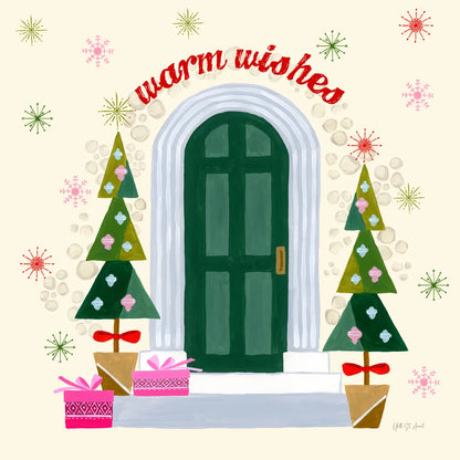 Home for the Holidays II by Yvette St. Amant. SKU 95352a. Archival Giclee Fine art print for wall decor.