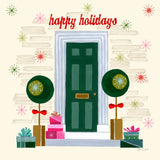 Home for the Holidays V by Yvette St. Amant. SKU 95355a. Archival Giclee Fine art print for wall decor.