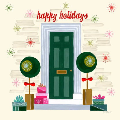 Home for the Holidays V by Yvette St. Amant. SKU 95355a. Archival Giclee Fine art print for wall decor.