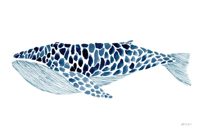 Humpback Whale by Yvette St. Amant. SKU 90114i. Archival Giclee Fine art print for wall decor.