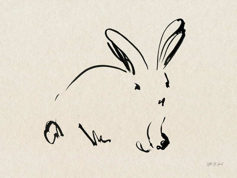Illustrative Bunny I by Yvette St. Amant