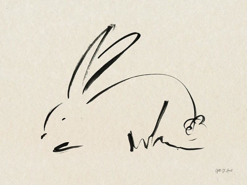 Illustrative Bunny II by Yvette St. Amant
