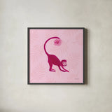 In the Jungle III by Yvette St. Amant. Shown in a sleek black glass frame for a contemporary gallery look. Available as an archival giclee rolled canvas, fine art paper, or poster print. SKU 97336a.