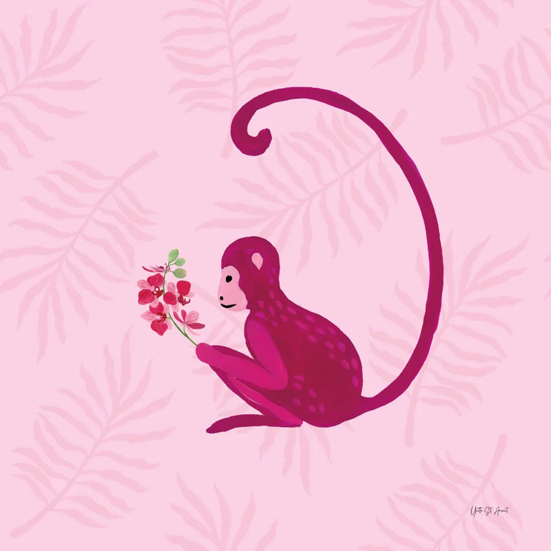 In the Jungle IV by Yvette St. Amant. SKU 97337a. Archival Giclee Fine art print for wall decor.