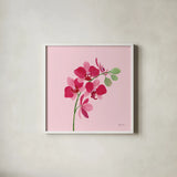 In the Jungle V by Yvette St. Amant. Shown in a crisp white glass frame for a clean and minimalist style. Available as an archival giclee rolled canvas, fine art paper, or poster print. SKU 97338a.