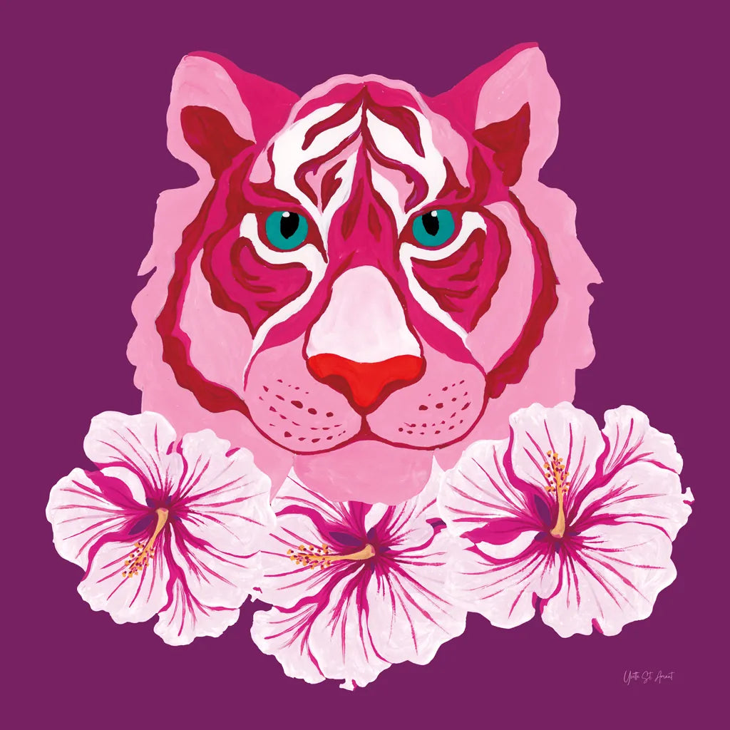 In the Jungle VI by Yvette St. Amant. SKU 97339a. Archival Giclee Fine art print for wall decor.