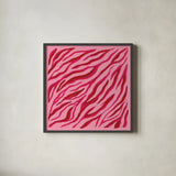 In the Jungle VIII by Yvette St. Amant. Shown in a sleek black glass frame for a contemporary gallery look. Available as an archival giclee rolled canvas, fine art paper, or poster print. SKU 97341a.