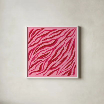 In the Jungle VIII by Yvette St. Amant. Shown in a crisp white glass frame for a clean and minimalist style. Available as an archival giclee rolled canvas, fine art paper, or poster print. SKU 97341a.