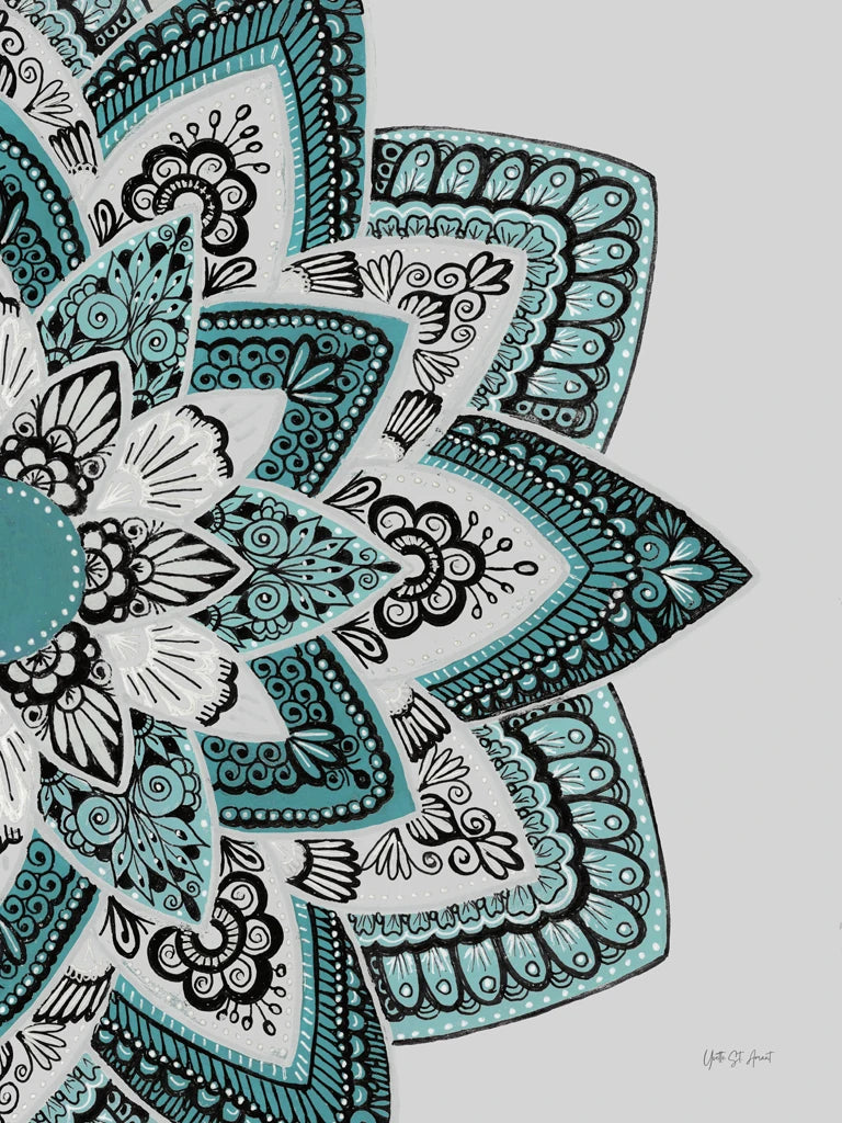 India Mandala I by Yvette St. Amant