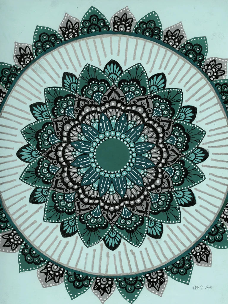 India Mandala II by Yvette St. Amant