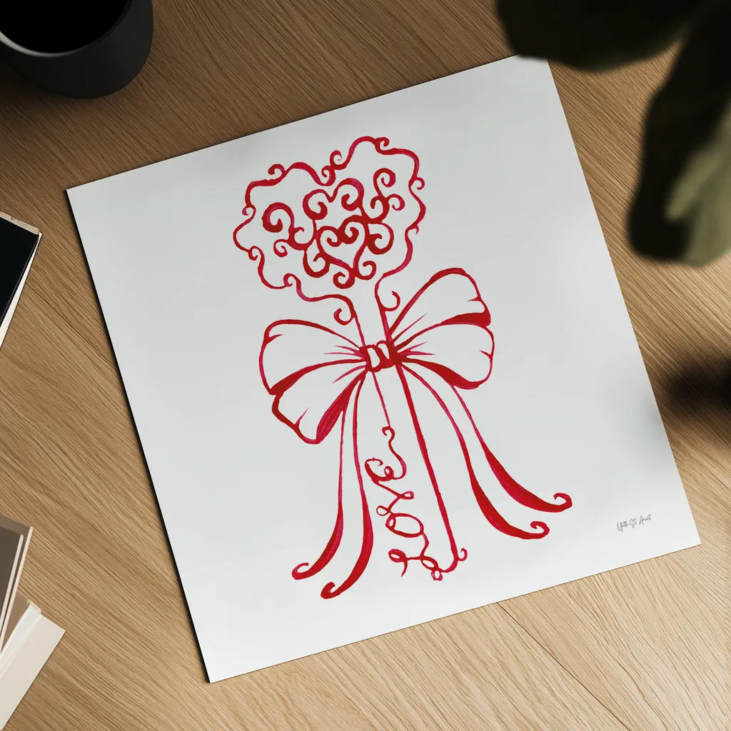 Keepsake Valentine IV by Yvette St. Amant. Shown as a detailed flat fine art print, highlighting archival giclee quality. Available as an archival giclee rolled canvas, fine art paper, or poster print. SKU 96760a.