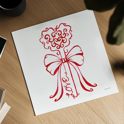 Keepsake Valentine IV by Yvette St. Amant. Shown as a detailed flat fine art print, highlighting archival giclee quality. Available as an archival giclee rolled canvas, fine art paper, or poster print. SKU 96760a.