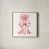 Keepsake Valentine IV by Yvette St. Amant. Shown in a natural wood glass frame for a timeless modern aesthetic. Available as an archival giclee rolled canvas, fine art paper, or poster print. SKU 96760a.