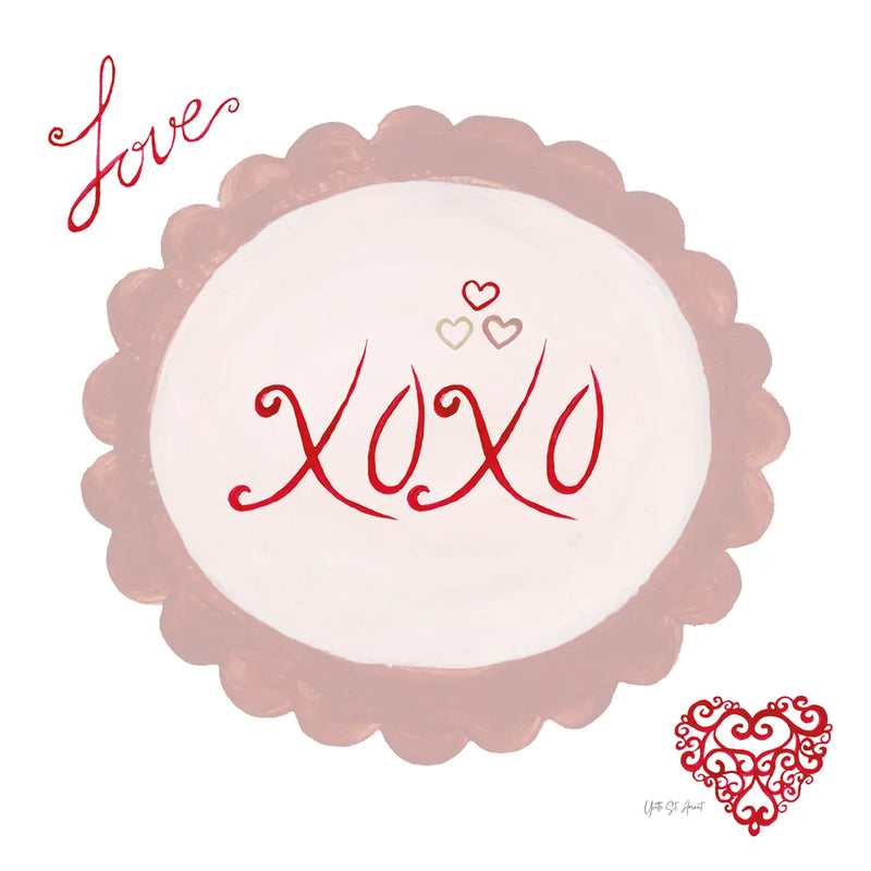 Keepsake Valentine IX by Yvette St. Amant. SKU 96765a. Archival Giclee Fine art print for wall decor.